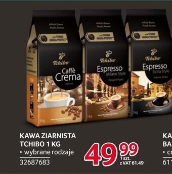 Selgros KAWA ZIARNISTA TCHIBO BARISTA 1 KG oferta