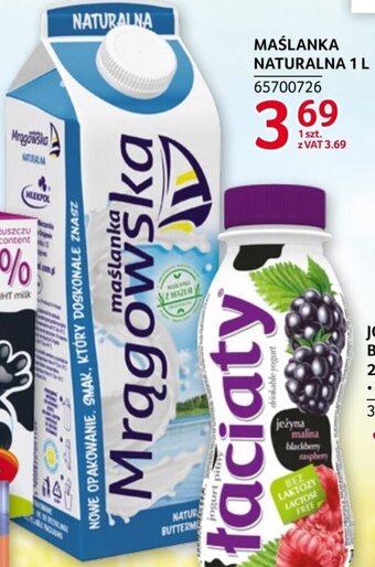 Selgros MAŚLANKA NATURALNA 1 L oferta