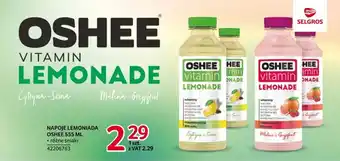 Selgros NAPOJE LEMONIADA OSHEE 555 ML oferta