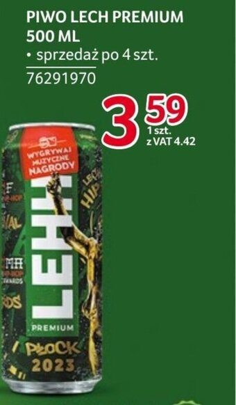 Selgros PIWO LECH PREMIUM 500 ML oferta