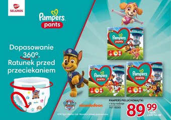Selgros PAMPERS PIELUCHOMAJTKI oferta