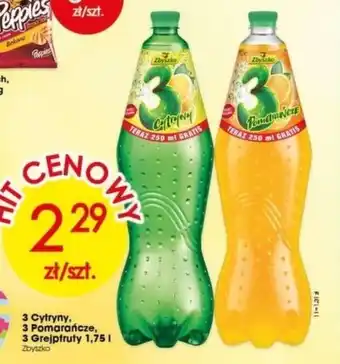 Top Market Zbyszko 3 Cytryny, 3 Pomarańcze, 3 Grejpfruty 1,75l oferta