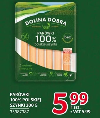 Selgros PARÓWKI 100% POLSKIEJ SZYNKI 200 G oferta
