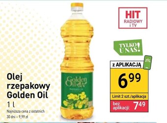 Stokrotka Olej rzepakowy Golden Oil 1l oferta