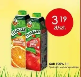 Top Market Sok 100% Tymbark 1l oferta
