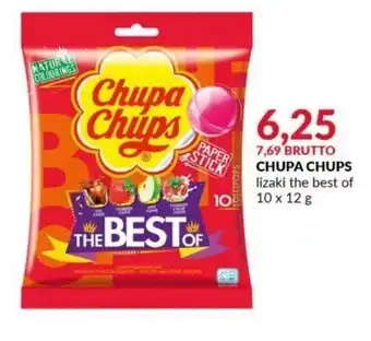 Eurocash CHUPA CHUPS lizaki the best of 10 x 12 g oferta