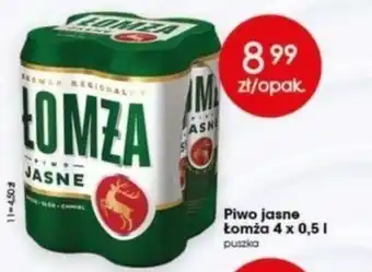 Top Market Piwo jasne Łomża 4x 0,5l oferta