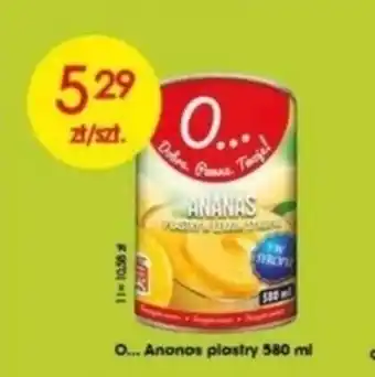 Top Market Ananas plastry 580ml oferta