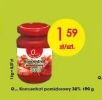 Top Market Koncentrat pomidorowy 30% 190g oferta