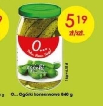 Top Market Ogórki konserwowe 840g oferta