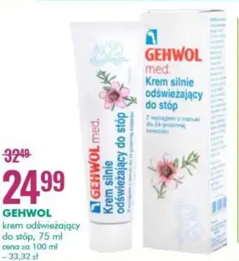 SuperPharm Gehwol krem odświeżający do stóp 75ml oferta