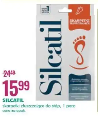 SuperPharm Silcatil skarpetki złuszczające do stóp 1 para oferta