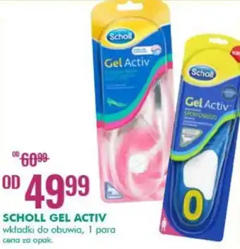 SuperPharm Scholl Gel Activ wkładka do obuwia 1 para oferta