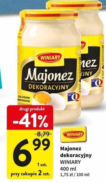 Intermarche Majonez dekoracyjny winiary oferta