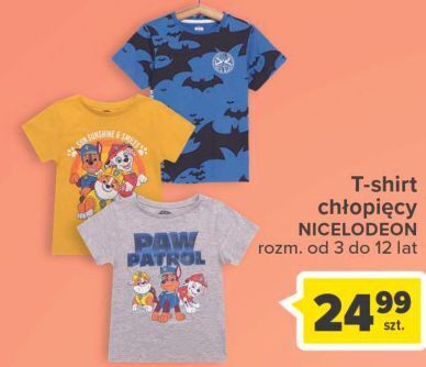 Carrefour T-shirt chłopięcy psi patrol oferta