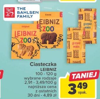 Carrefour Herbatniki leibniz minis choco oferta