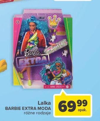 Carrefour Lalka barbie extra moda mattel oferta