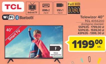 Carrefour Telewizor 50 50p635 tcl oferta