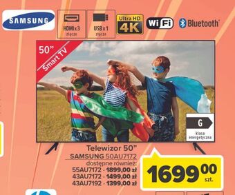 Carrefour Telewizor 55 55au7172 samsung oferta