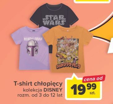 Carrefour T-shirt chłopięcy disney oferta