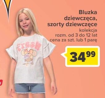 Carrefour Szorty dziewczęce oferta