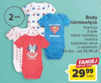 Carrefour Body niemowlęce oferta