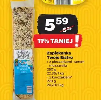 Netto Zapiekanka z kurczakiem oferta