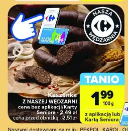 Carrefour Kaszanka oferta