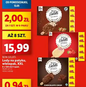 Lidl Lody almond oferta