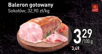 Stokrotka Baleron gotowany Sokołów 100g oferta