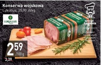 Stokrotka Konserwa wojskowa Lukullus 100g oferta