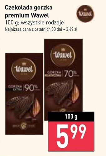 Stokrotka Czekolada gorzka premium Wawel 100g oferta