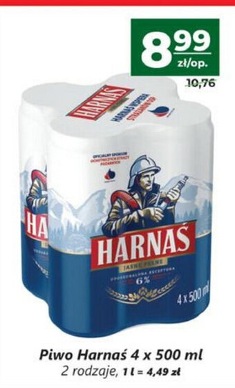 Top Market Piwo Harnaś 4x500ml oferta