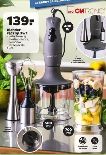 Netto Blender ręczny clatronic oferta