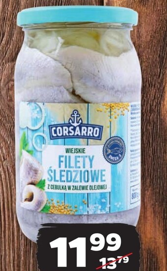 Netto Filety śledziowe corsarro oferta