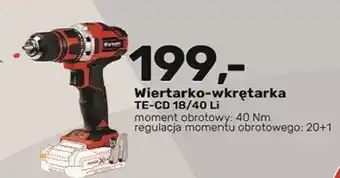 Bricomarche Wiertarko-wkrętarka einhell oferta