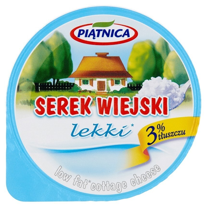 Społem Piątnica serek wiejski lekki 150 g oferta