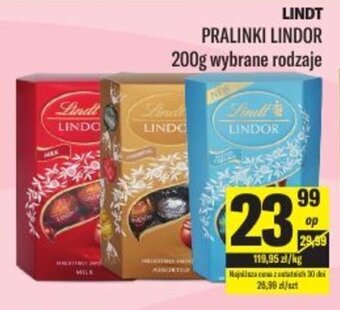 TomiMarkt LINDT PRALINKI LINDOR 200g oferta