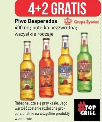 Stokrotka Piwo Desperados 400ml oferta