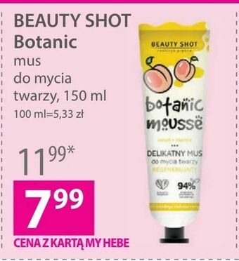 Hebe BEAUTY SHOT Botanic oferta