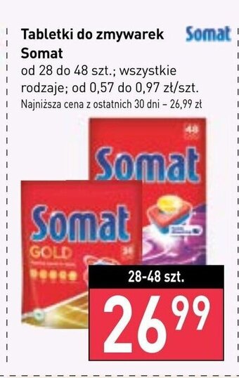 Stokrotka Tabletki do zmywarek Somat oferta