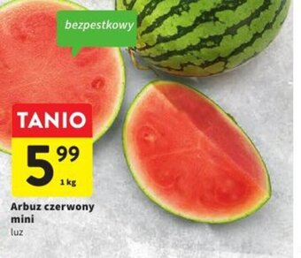 Intermarche Arbuz czerwony mini 1kg oferta