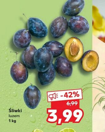 Kaufland Śliwki oferta