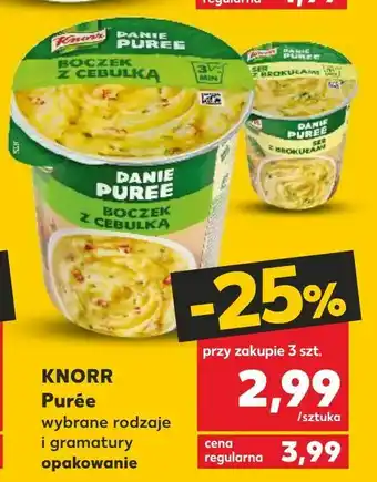 Kaufland KNORR Purée oferta