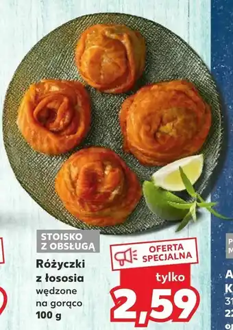 Kaufland Różyczki z łososia oferta