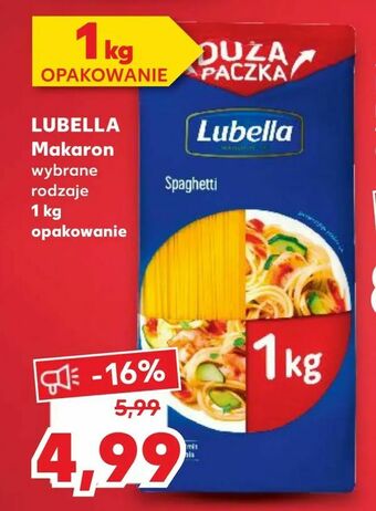 Kaufland LUBELLA Makaron oferta