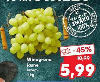 Kaufland Winogrona jasne oferta