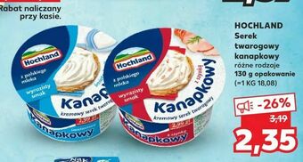 Kaufland HOCHLAND Serek twarogowy kanapkowy oferta