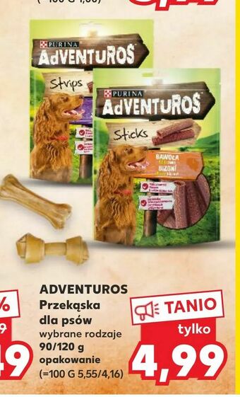 Kaufland ADVENTUROS Przekąska dla psów oferta