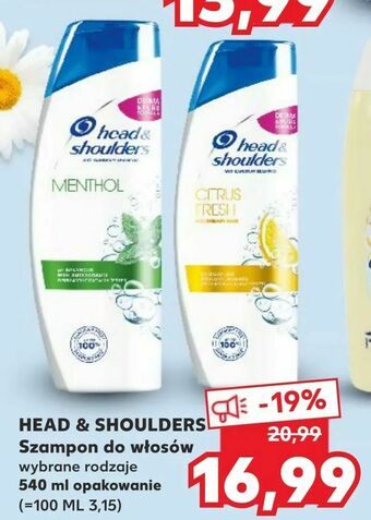 Kaufland HEAD & SHOULDERS Szampon do włosów oferta